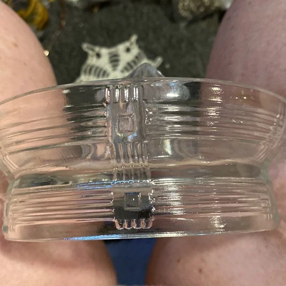 Vintage glass juicer anchor hocking pyrex retro decor orange juice bar bartender - Picture 3 of 6